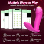 Realistic Vibrating Dildo – 9 Modes, Waterproof, Wearable Adult Toy for Women