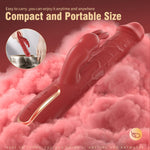 Wriggling Rabbit Vibrator with 10 Modes & 3 Speeds – Waterproof & Rechargeable