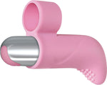Rechargeable Silicone Finger Vibrator – 10 Speed Waterproof Bullet Stimulator