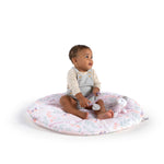 Cozy Spot Duvet Activity Baby Play Gym With Self-Storage, Machine Washable Mat - Calla (Pink), Newborn +