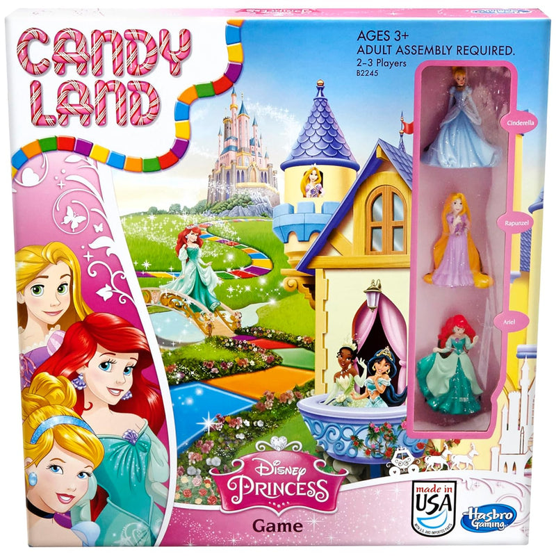 Candy Land Disney Princess Edition Board Game, Preschool Games For 2 To 3 P