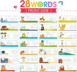 See and Spell Learning Toy with Wooden Letter Blocks for Kids Ages 3-6