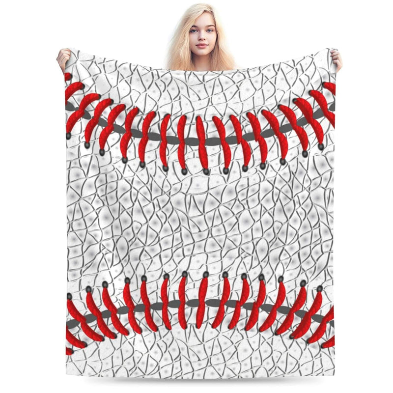 Baseball Blanket For Boys Girls, Super Soft Teens Baseball Gifts Blanket, Ligh