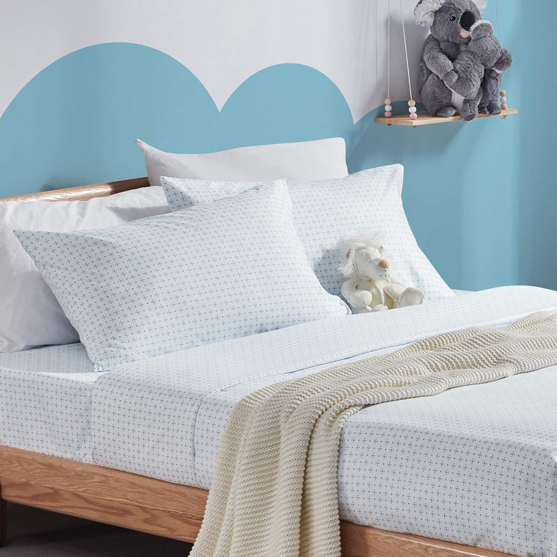 Kids Printed Full Size Bed Sheets Set 3-Piece - Super Soft & Cute Kids Sheet S