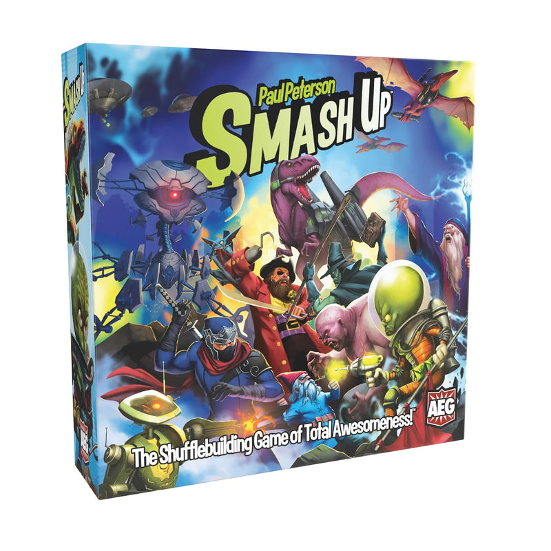 Smash Up Board Game, Card Game, Base Set, Zombies, Robots, Pirates, Ninja,