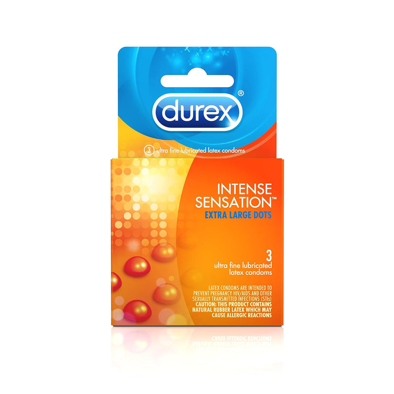 Intense Sensation Condom, 3 Count