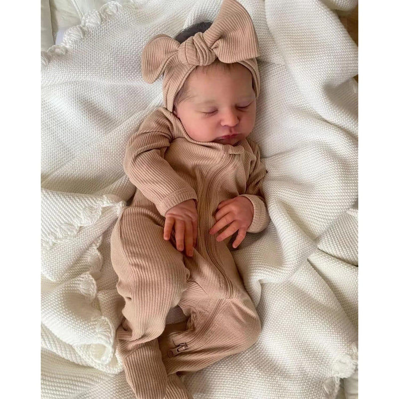 Real Life Reborn Baby Dolls 19 Inches Realistic Newborn Baby Girl Life Like