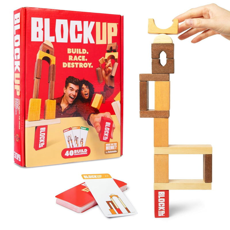 Block Up Head To Head Strategic Stacking Game, Family Games For Kids And Ad