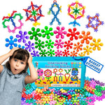300-Piece Interlocking Disc Building Blocks for Kids Ages 3+