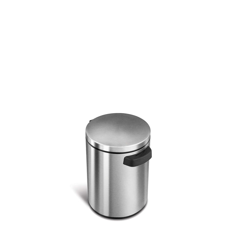 Dzt-5-1S Automatic Touchless Infrared Motion Sensor Trash Can, 1.2 Gal 5L, Stain