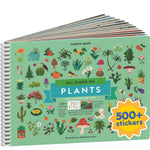 Plants and Mushrooms Coloring and Sticker Activity Book with Over 500 Stickers for Kids