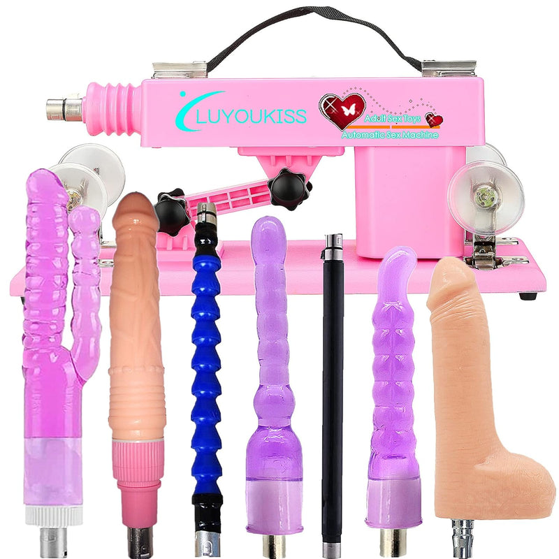 Automatic Sex Machine For Women, Adult Sex Machine Thrusting Dildo Women Masturbation, Adjustable Vaginal Anal Machine Device Sex Love Machine