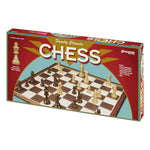 Family Classics Chess By - With Folding Board And Full Size Chess Pieces