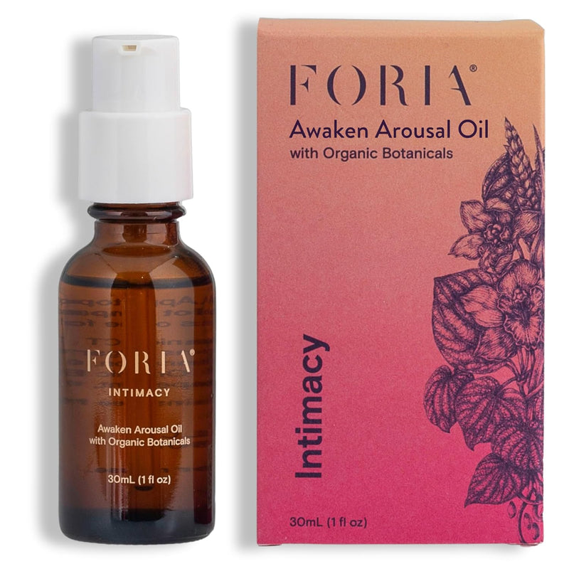 Awaken Arousal Oil - Organic, All-Natural - Safe For Sensitive Skin - 1 Fl Oz