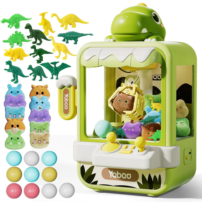 Dinosaur Claw Machine For Kids,Electronic Arcade Game Machine With Music,Mi