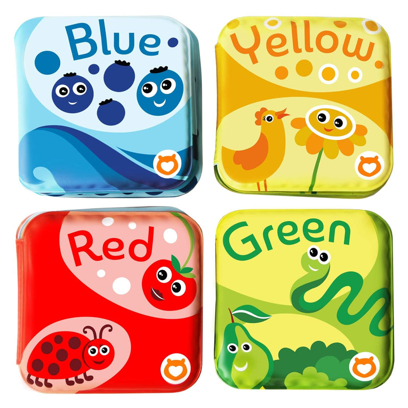 Floating Baby Bath Books For Baby. Kids Learning Bath Toys. Waterproof Bath