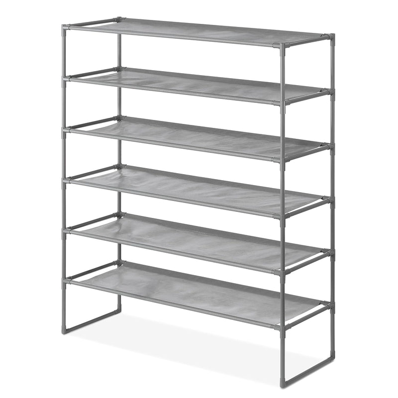 Spacemaker 6-Tier Shelves, Gunmetal