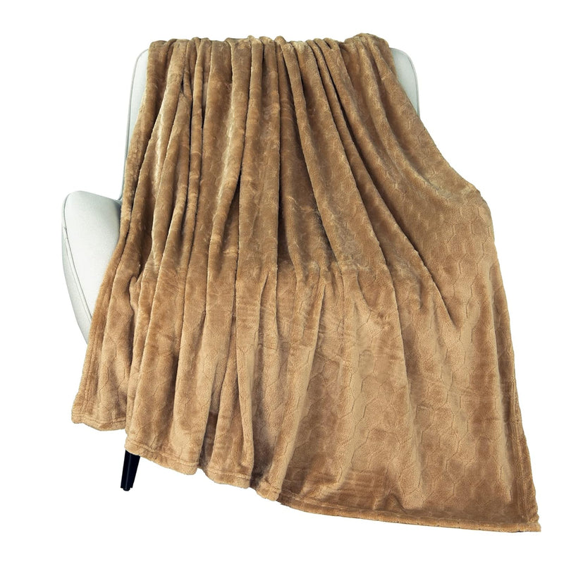 Fleece Blanket Super Soft Cozy Throw Blanket 50" X 60", Lightweight Fuzzy Comf