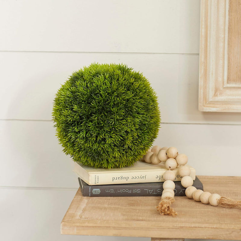 Cosmoliving By Cosmopolitan Faux Foliage Boxwood Topiary Artificial Foliage Ba