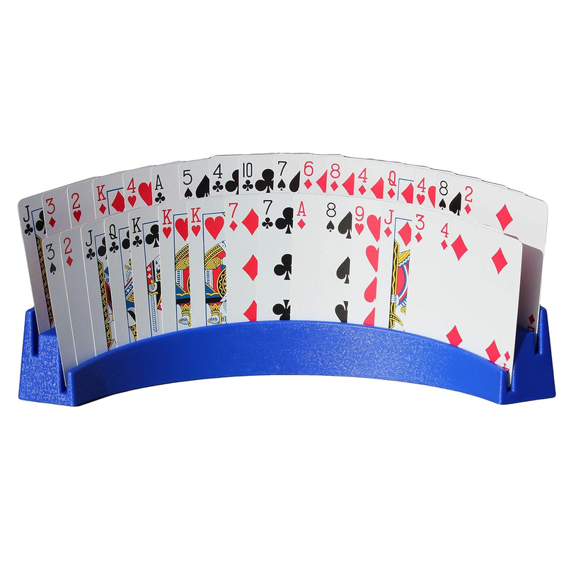 Twin Tier Premier Playing Card Holder (Set Of 2) Holds Up To 32 Playing Car
