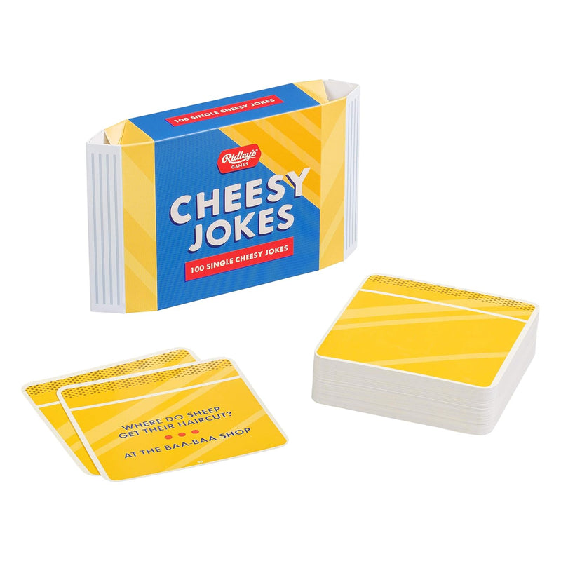 Ridley’S 100 Single Cheesy Joke Cards Includes 100 Jokes For Kids And Adult