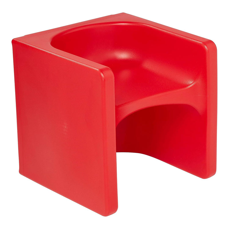Tri-Me 3-In-1 Cube Chair, Kids Furniture, Red