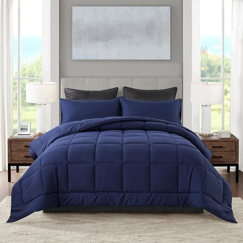 Full Size Comforter Sets -All Season Bedding Comforters Sets With 2 Pillow Cas
