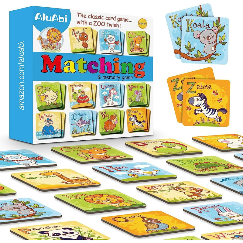 Letter Memory Game Abc Learning For Toddlers, Fun Matching Game, Educationa