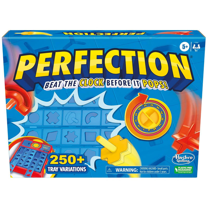 Perfection Game For Kids Ages 5 And Up, Pop Up Game, Customize The Tray For