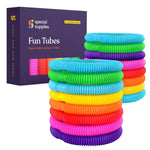 Fun Pull And Stretch Tubes For Kids Pop, Bend, Build, And Connect Toy, Prov