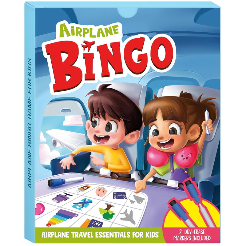 Airplane Games Airplane Bingo Travel Essentials Kids Activities 3 8 Year Ol