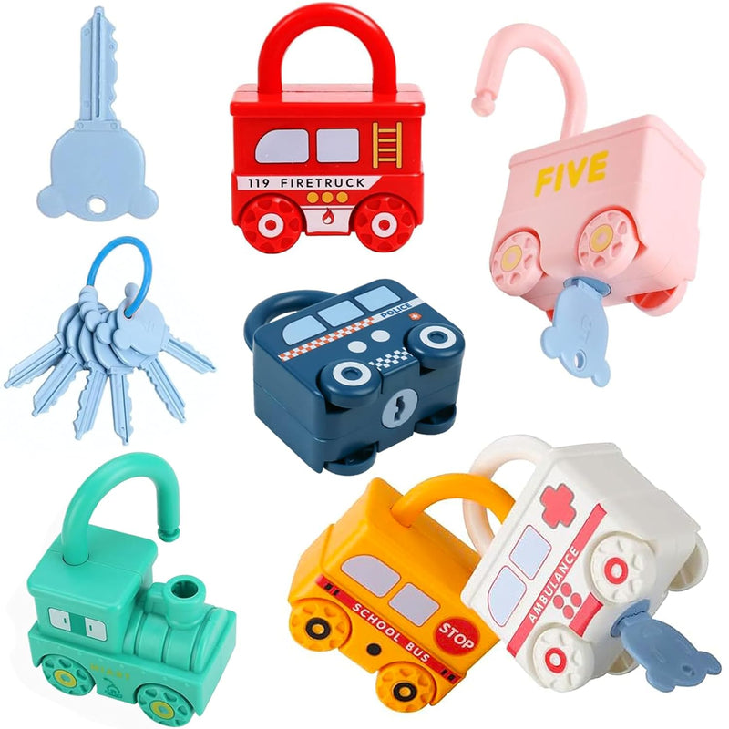 Toddler Keys Sorting & Matching Lock And Key Toys For 3 5 Preschool Early L