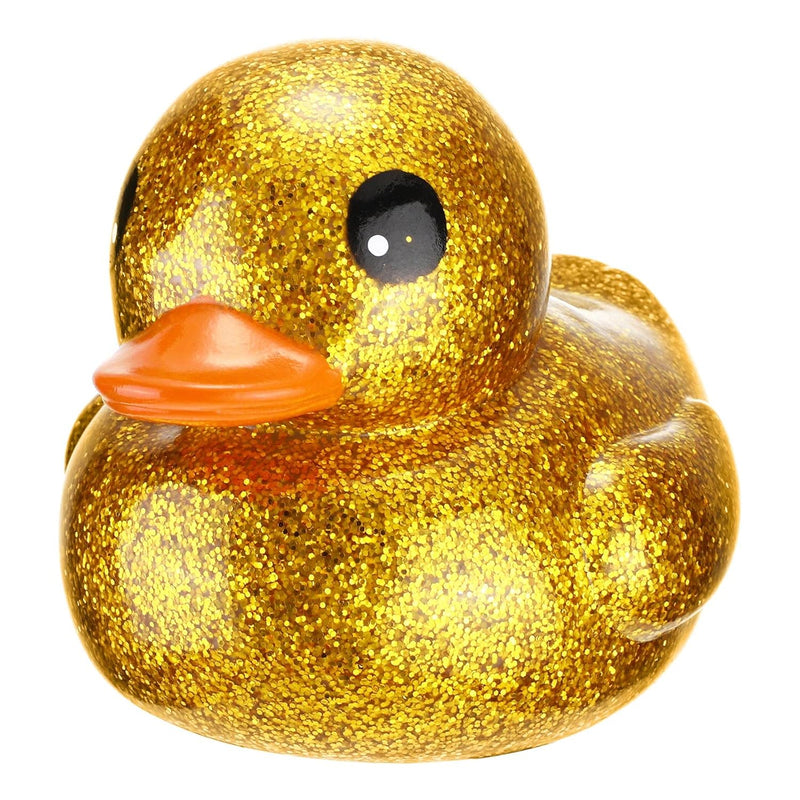 Honoson 6.89 Inch Giant Glitter Rubber Duck Big Glitter Rubber Duck Large S