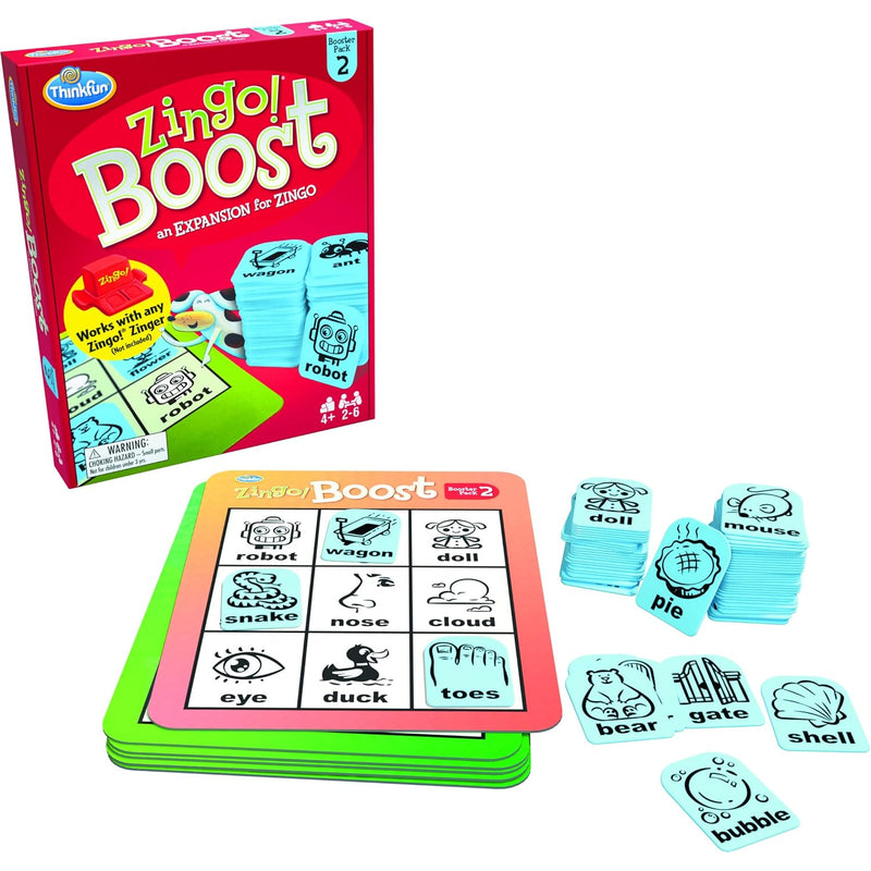 ThinkFun Zingo! Booster Pack #2 - Expansion Pack for Popular Zingo! Game |