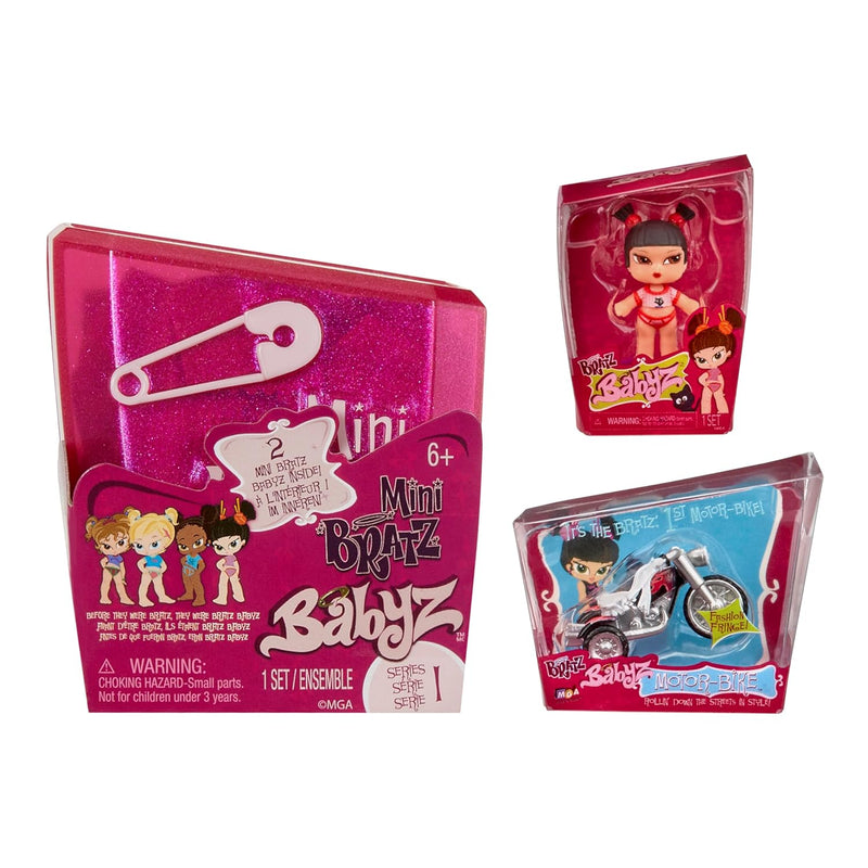 Bratz Mini Babyz Collectible Figures by MGA's Miniverse, 2 Mini Babyz in Ea