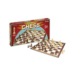 Family Classics Chess By - With Folding Board And Full Size Chess Pieces