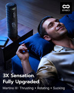 Rechargeable Automatic Male Masturbator with App Control and Adjustable Stimulation