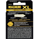 Magnum Large Size Xl Condoms, 3Ct