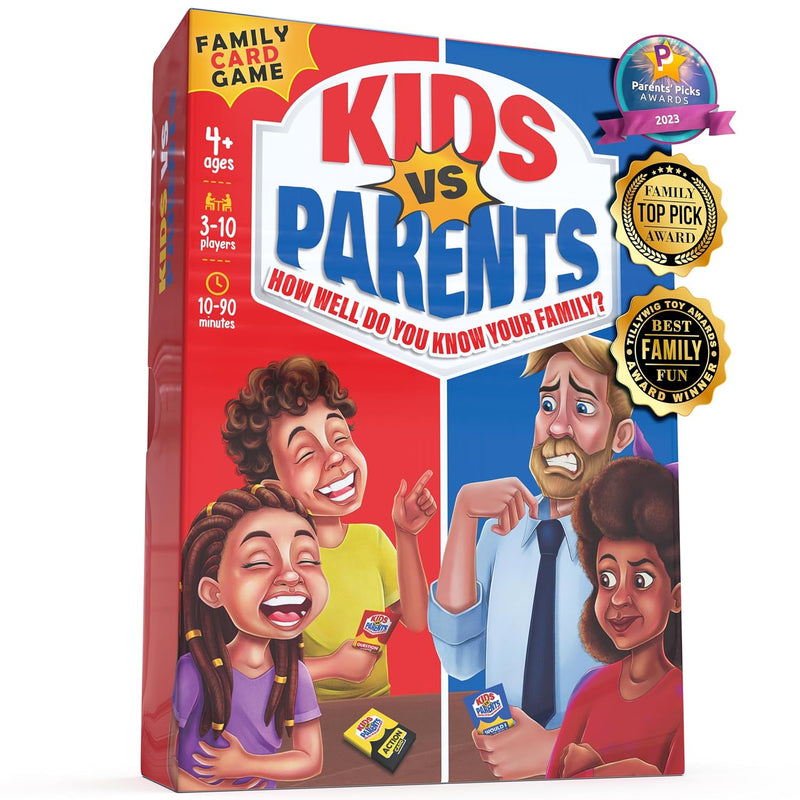 Kids Vs Parents Family Game For Kids 4 12 Games For Family Game Night Kids