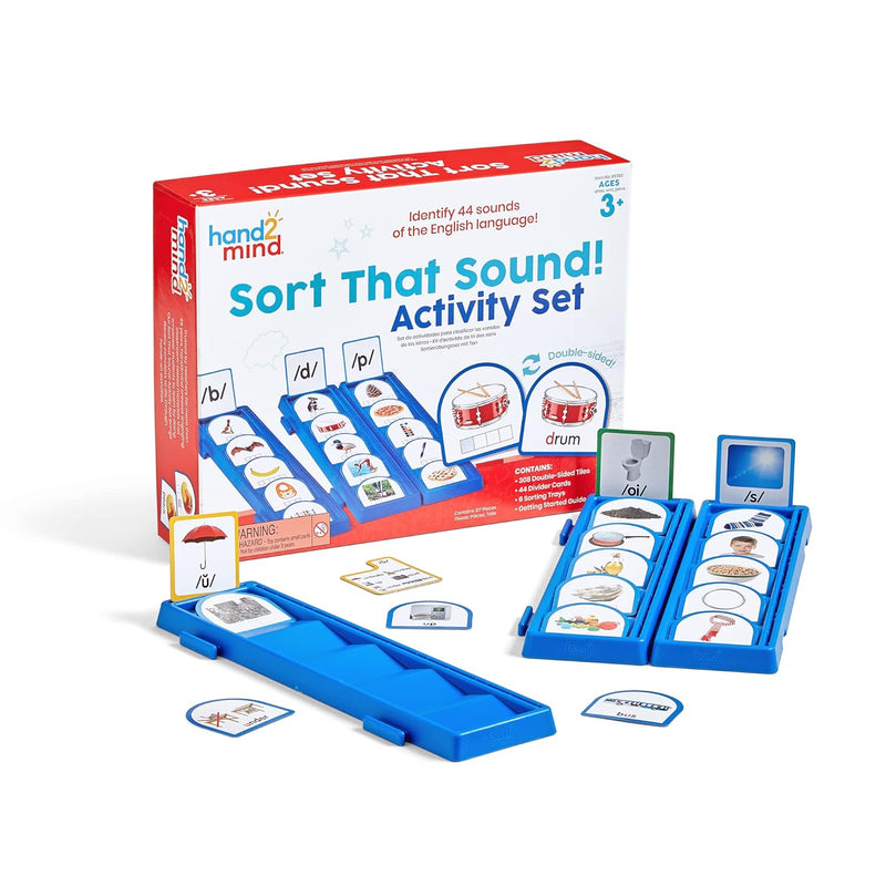 hand2mind Sort That Sound! Activity Set?, Phonemic Awareness, ESL Teaching