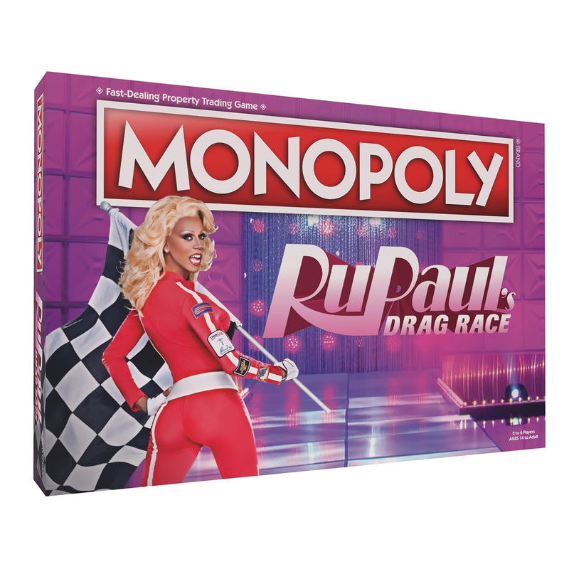 Monopoly RuPaul’s Drag Race | Officially Licensed Collectible Board Game |