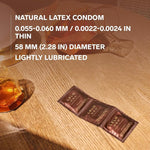 Respect XL Extra-Large Lubricated Condoms, Strong & Comfortable, 36-Count