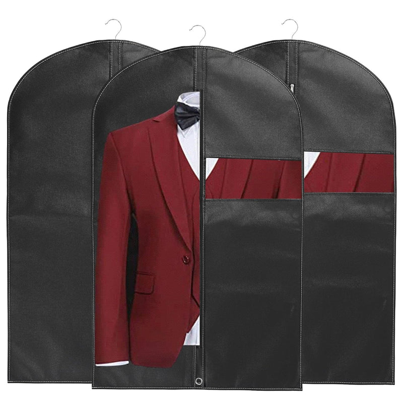 40‘’Garment Bags3 Packsuit Bag For Storage Hanging Clothes Suitable For Storage