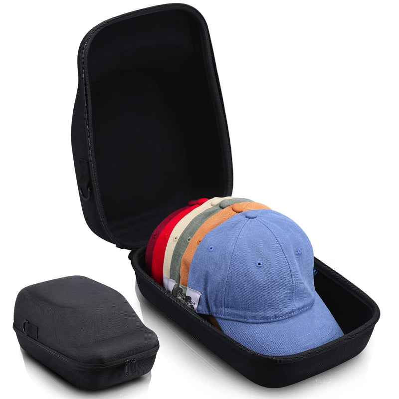 Hard Case, Storage For Baseball Caps With Carrying Handle & Shoulder Strap - Thi