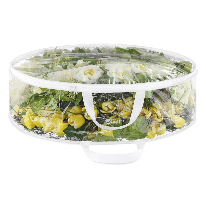 Clear Everyday Wreath Bag, 30 Inch