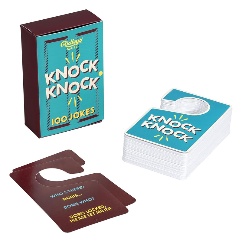 Ridley’S 100 Knock Knock Joke Cards Includes 100 Jokes For Kids And Adults,