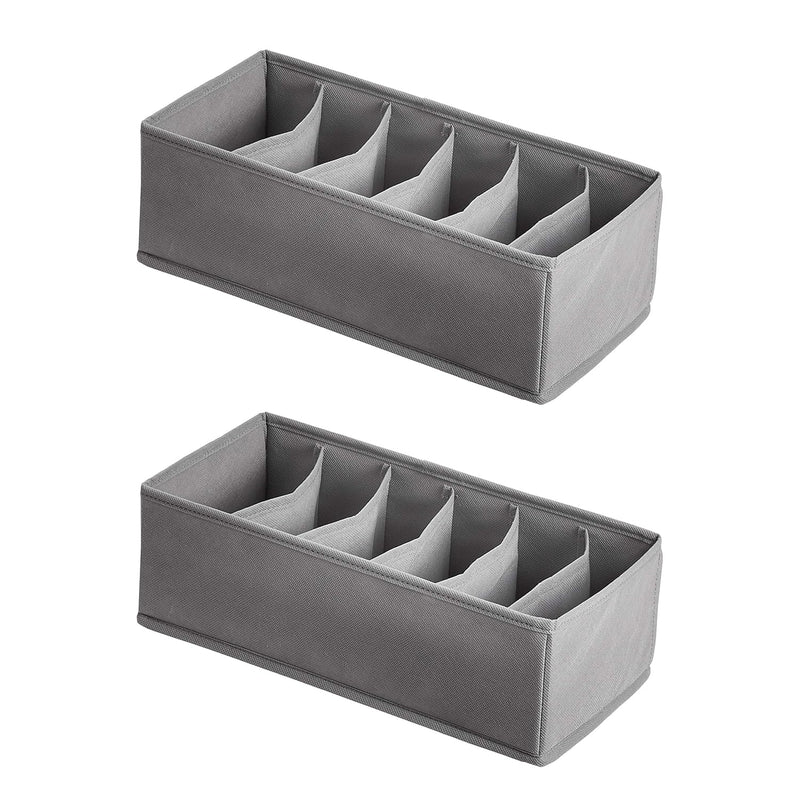 Underwear Dresser Drawer Organizers, 2- Pack