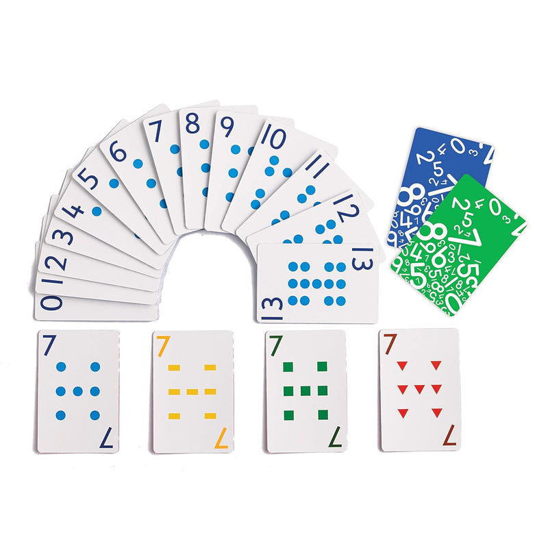 School Friendly Playing Cards In Home Learning Game Set Of 8 Decks 448 Card