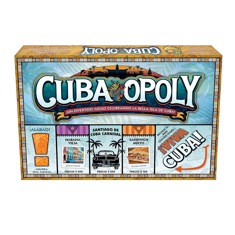Late for the Sky Cuba-Opoly - Themed Family Board Game, Late For The Sky, G