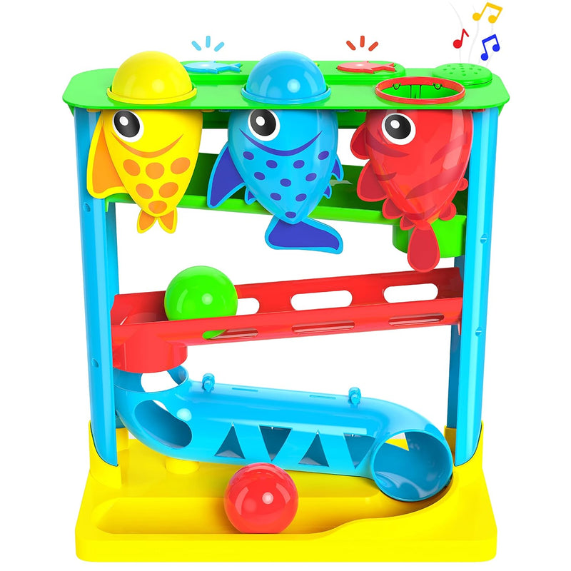 Move2Play, Feed The Fish, Interactive Baby Toy, 1 Year Old Birthday Gift Fo